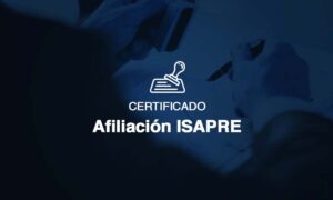 certificado afiliacion isapre