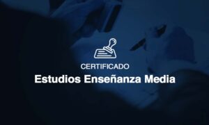 certificado de estudios ensenanza media